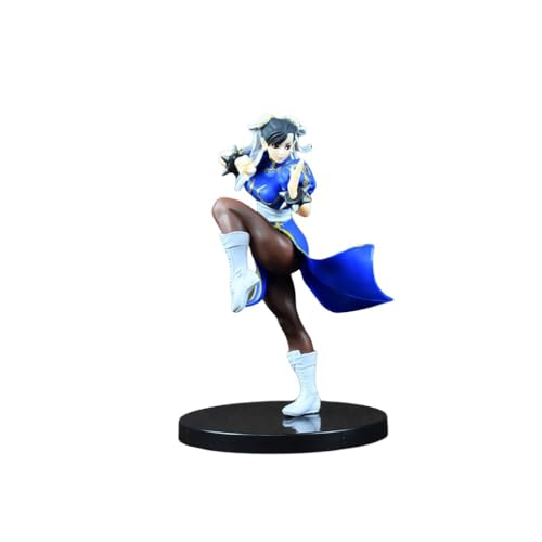 Eamily Street Fighter Fighting Chun-Li Figur Handgemachte PVC Anime Manga Charakter Modell Statue Figur Sammlerstücke Dekorationen Geschenke von Eamily