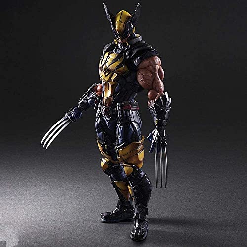 Eamily X Men Wolverine Anime Actionfigur Sammlerstück Modell Statue Spielzeug PVC Figuren Desktop Ornamente von Eamily