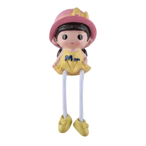 Eamily Zum Aufhängen Puppenfigur, handgefertigt, PVC, Anime, Manga, Figur, Modell, Statue, Sammlerstücke, Dekorationen, Geschenke (Hut, großes Mädchen) von Eamily