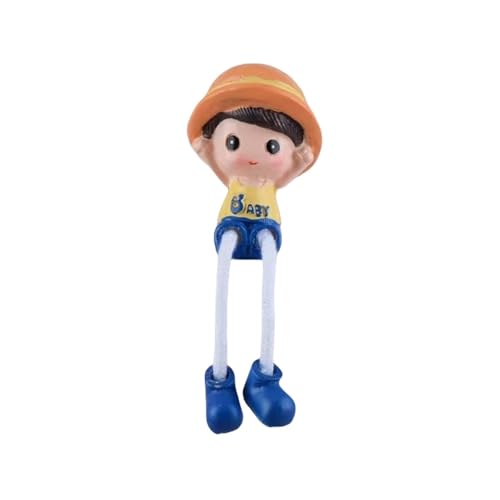 Eamily Zum Aufhängen Puppenfigur, handgefertigt, PVC, Anime, Manga, Figur, Modell, Statue, Sammlerstücke, Dekorationen, Geschenke (Hut, kleiner Junge) von Eamily