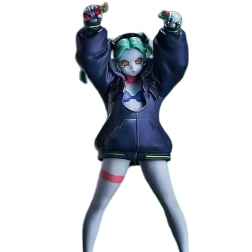 Eamily for Cyberpunk David&Rebecca Figure Handmade PVC Anime Manga Character Model Statue Figure Collectibles Decorations Gifts (Rebecca) von Eamily