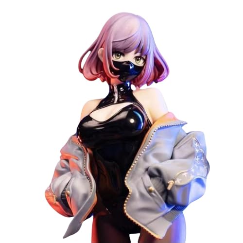 Eamily for Luna&Shining&Amiya Figur, handgefertigt, PVC, Anime-Charakter, Modell, Statue, Auto-Dekoration, Ornament (Black Luna) von Eamily