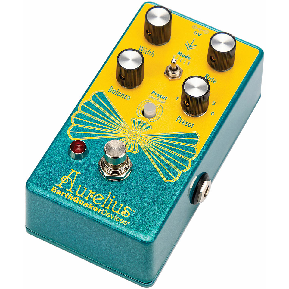 EarthQuaker Devices Aurelius Tri-Voice Chorus Effektgerät E-Gitarre von EarthQuaker Devices