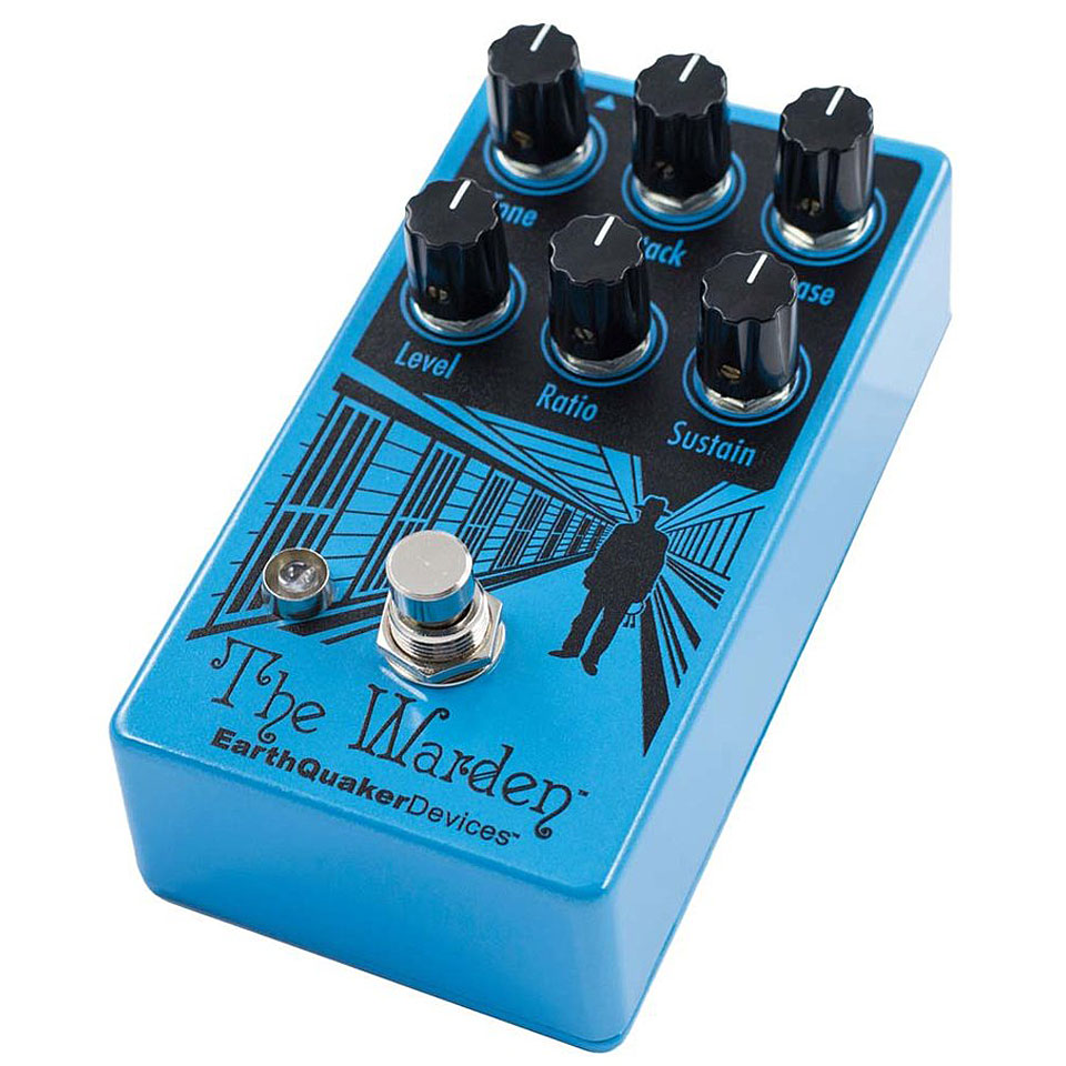 EarthQuaker Devices The Warden V2 Effektgerät E-Gitarre von EarthQuaker Devices