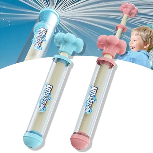 Firework Water Gun, Firework Water Gun Toys, Fireworks WaterGun, Romantic FireworkStyle WaterSpray Toy for Couples (Pink+Blue) von EasPowest