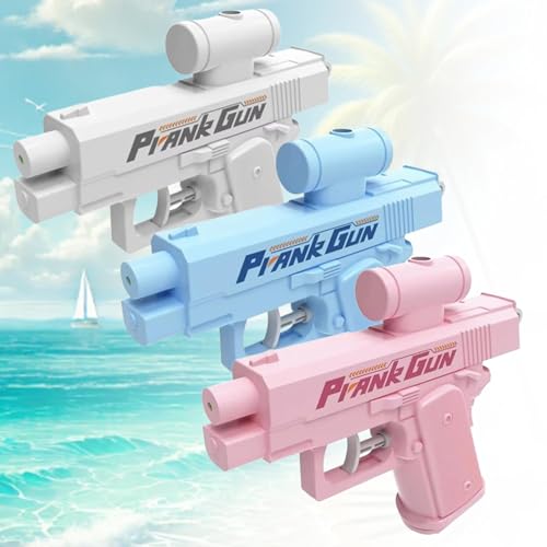 Prank Two-Way Water Gun, Compulsive Two-Way Water Gun, Prank Squirt 𝐆𝐮𝐧, 𝐏𝐫𝐚𝐧𝐤 𝐖𝐚𝐭𝐞𝐫 𝐆𝐮𝐧 Can Spray from Front and Back (3 Pcs) von EasPowest