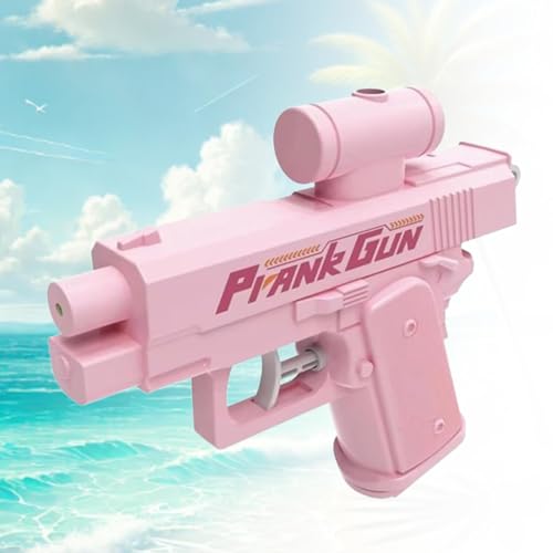 Prank Two-Way Water Gun, Compulsive Two-Way Water Gun, Prank Squirt 𝐆𝐮𝐧, 𝐏𝐫𝐚𝐧𝐤 𝐖𝐚𝐭𝐞𝐫 𝐆𝐮𝐧 Can Spray from Front and Back (Pink) von EasPowest