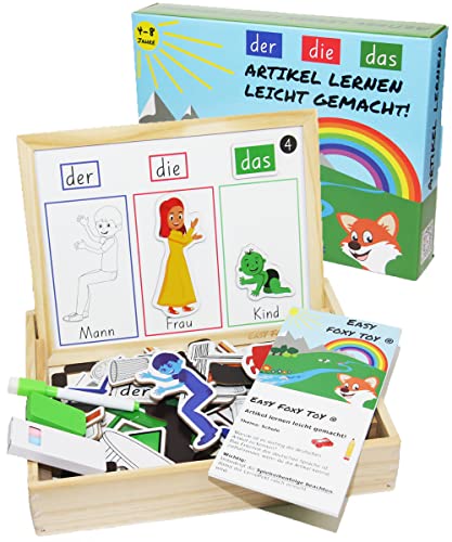 Artikel Spiel- Methode um viele Artikel SCHNELL zu lernen; Deutsche Sprachförderung Vorschule ab4; Holzpuzzle Für Die Rechtschreibung & Grammatik; Der-Die-Das Deutsch als Fremdsprache DAF DAZ Artikel Spiel- Methode um viele Artikel SCHNELL zu lernen; Deutsche Sprachförderung Vorschule ab4; Holzpuzzle Für Die Rechtschreibung & Grammatik; Der-Die-Das Deutsch als Fremdsprache DAF DAZ von EasY FoxY ToY