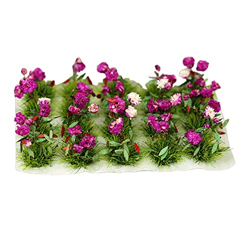 DIY Miniatur Mini Realistische Blume Cluster Modelleisenbahn Feengarten Mikrolandschaft Gelände Gras Baustoffe Landschaft Diorama - Violett DIY Miniatur Mini Realistische Blume Cluster Modelleisenbahn Feengarten Mikrolandschaft Gelände Gras Baustoffe Landschaft Diorama - Violett von Easnea