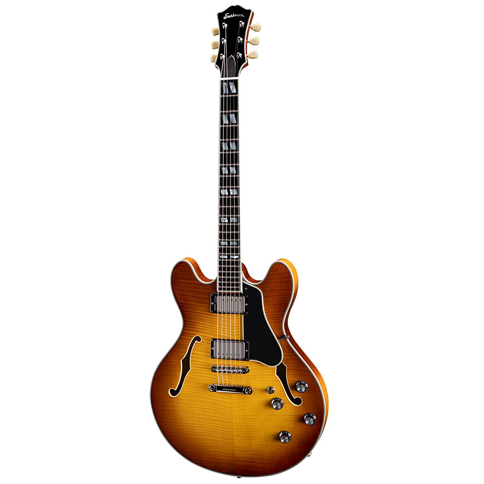 Eastman Thinline T486 GB, Goldburst E-Gitarre von Eastman