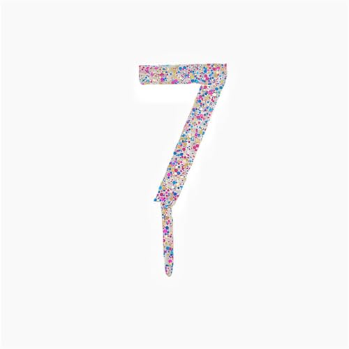 0-9 Nummer für Kuchen Topper, glänzende Acryl nummer Kuchen Toppers Kuchen Dekorationen Geburtstags feier Kuchen Kuchen Kuchen Kuchen Topper für Geburtstags feier Hochzeitstag von Eastocos