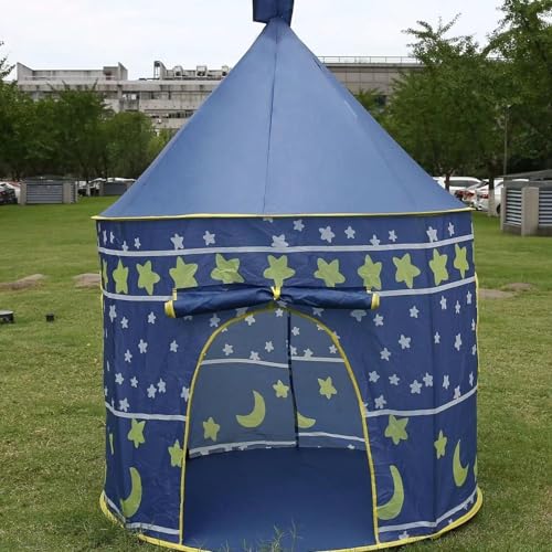 1. Faltbares Baby-Kleinkind Spielen Schloss-Zelte, rosa blaues Kinder-Camping-Spielzeug, ideales Outdoor-Geburtstags-Weihnachts Geschenk, Zimmer dekor 1. Faltbares Baby-Kleinkind Spielen Schloss-Zelte, rosa blaues Kinder-Camping-Spielzeug, ideales Outdoor-Geburtstags-Weihnachts Geschenk, Zimmer dekor von Eastocos