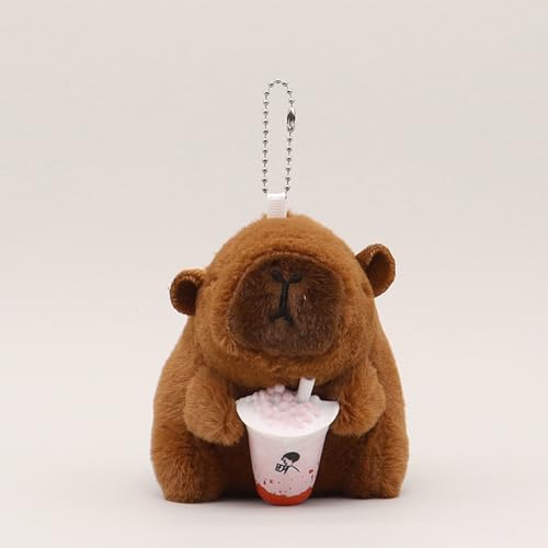 Eastocos Niedliche Cartoon Capibara Capybara Plüsch Puppe Spielzeug Anhänger Rucksack Hängende Ornamente von Eastocos