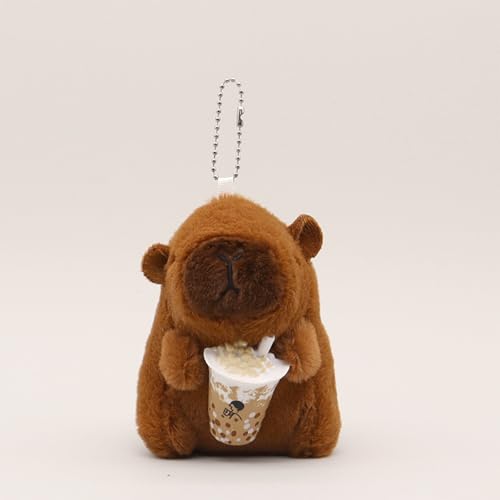 Eastocos Niedliche Cartoon Capibara Capybara Plüsch Puppe Spielzeug Anhänger Rucksack Hängende Ornamente von Eastocos