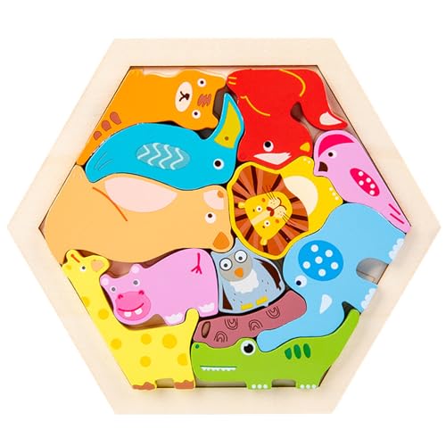 Holz Puzzle Kinder Spielzeug Cartoon Dinosaurier Tierholz Puzzles Spiel Baby Montessori Pädagogisches Spielzeug für Kinder Holz Puzzle Kinder Spielzeug Cartoon Dinosaurier Tierholz Puzzles Spiel Baby Montessori Pädagogisches Spielzeug für Kinder von Eastocos