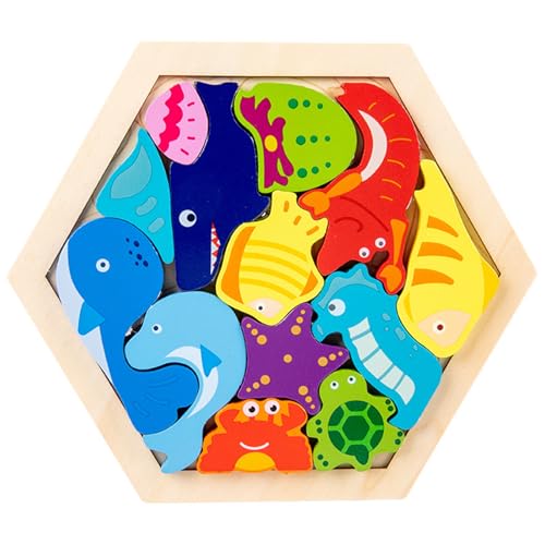 Holz Puzzle Kinder Spielzeug Cartoon Dinosaurier Tierholz Puzzles Spiel Baby Montessori Pädagogisches Spielzeug für Kinder Holz Puzzle Kinder Spielzeug Cartoon Dinosaurier Tierholz Puzzles Spiel Baby Montessori Pädagogisches Spielzeug für Kinder von Eastocos