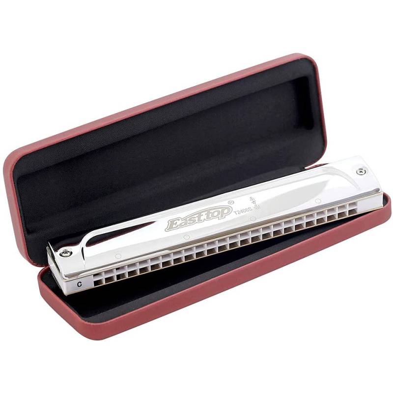 Easttop T2406S Tremolo Harmonica in C Tremolo-Mundharmonika von Easttop