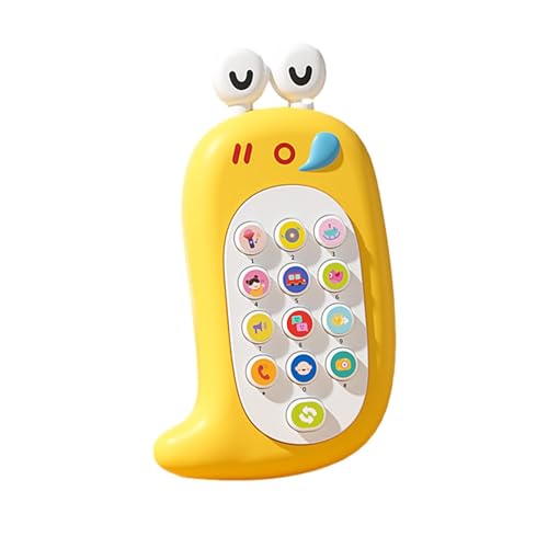 Eastuy Kindertelefonspielzeug, gefälschtes Telefon für Kinder | Rollenspiel-Handyspielzeug | Lernen und so tun, als ob Sie mit der Zelle spielen. Lernspielzeug für Kinder mit Telefonen für Kinder ab 3 von Eastuy
