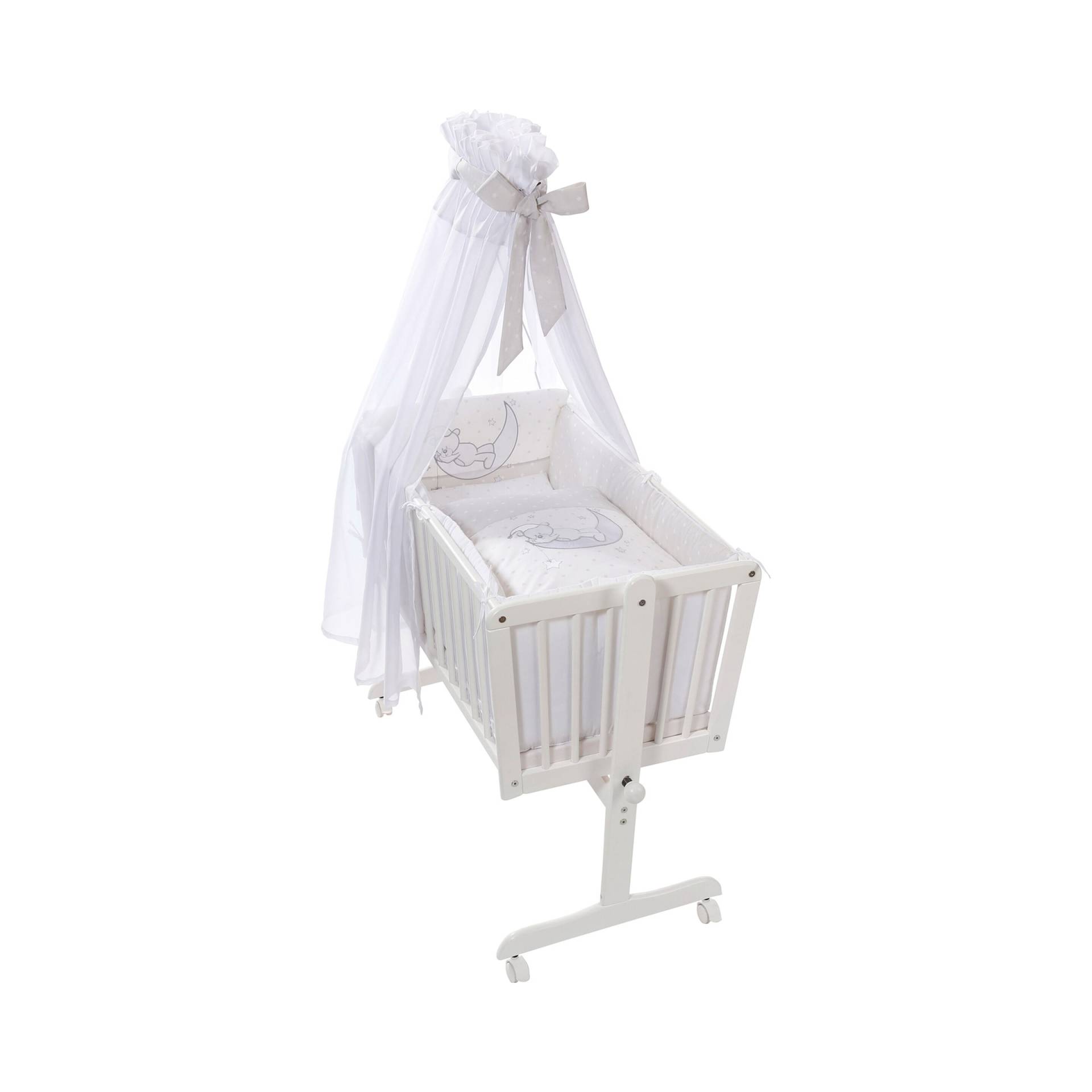 Easy Baby Wiege mit Ausstattung 90x45 cm Easy Baby Wiege mit Ausstattung 90x45 cm von Easy Baby