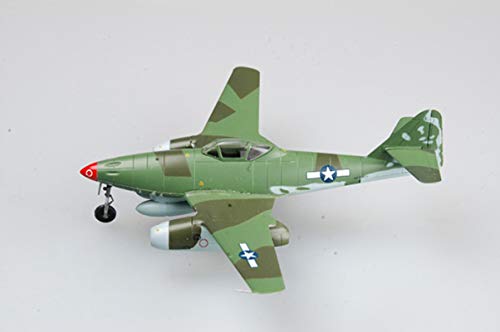 Easy Model WW2 German Me 262 A-1a Schwalbe US erfasst 1/72 Flugzeug Flugzeug nicht Diecast von Easy Model