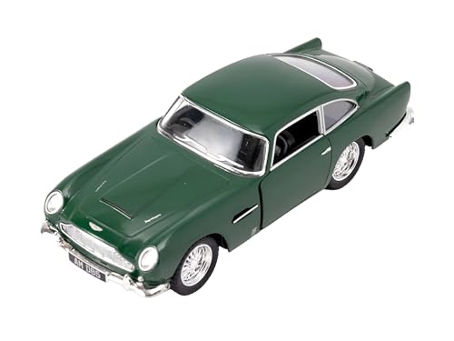 Easy Toys Modellauto kompatibel mit Aston Martin DB5 – Spielzeugauto im Maßstab mit Türen zum Öffnen – Modellauto (Grün) von Easy Toys