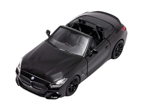 Easy Toys Modellauto kompatibel mit BMW Z4 - Maßstabsgetreues Spielzeugauto mit zu öffnenden Türen - Automodellierung (Schwarz) von Easy Toys