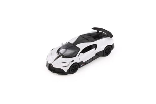 Easy Toys Modellauto kompatibel mit Bugatti Divo, Maßstabgetreues Spielzeugauto mit zu öffnenden Türen. Modellauto (Weiß) von Easy Toys