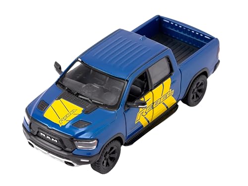 Easy Toys Modellauto kompatibel mit Ram 1500 Rennen – Offroad-Spielzeug mit Türen zum Öffnen – Modellauto (Blau) von Easy Toys