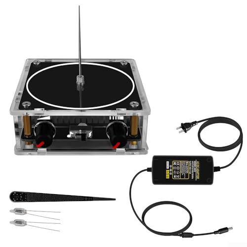 Coil Musik-Box, Musik Coil Kit Solid State Coil Maker Audio-Eingang Wissenschaft Experiment Interaktiver Spaß Pädagogisch (US Schwarz) von EasyByMall