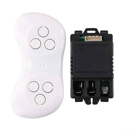GYRX18 6V 12V Fernbedienung Empfänger Kit für Kinder Elektrische Ride On Autos mit verbesserten Sicherheitsfunktionen (1 Set) von EasyByMall