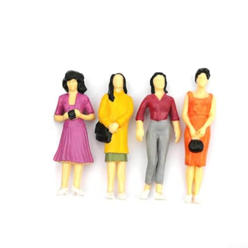 Komplettes 200-teiliges bemaltes Figuren-Set zur Verschönerung von Modelllandschaften, enthält verschiedene Charaktere Komplettes 200-teiliges bemaltes Figuren-Set zur Verschönerung von Modelllandschaften, enthält verschiedene Charaktere von EasyByMall