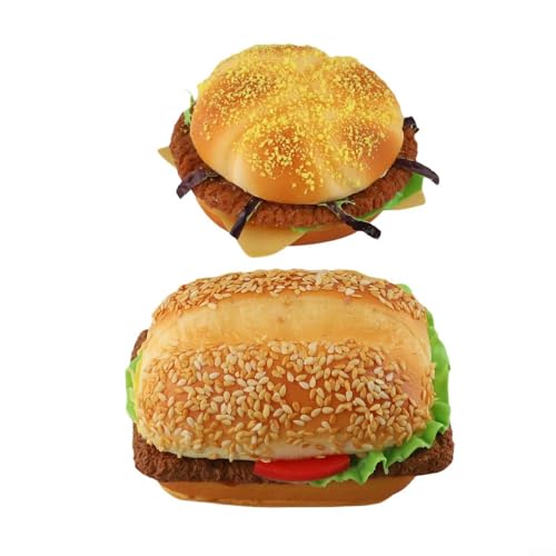 Realistisches Aussehen Burger Brötchen Set aus PU-Material zur Display-Verbesserung Realistisches Aussehen Burger Brötchen Set aus PU-Material zur Display-Verbesserung von EasyByMall
