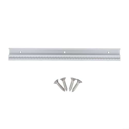 Robuste T-Schiene aus Aluminiumlegierung mit Messeigenschaften für Holzbearbeitung (400 mm) von EasyByMall