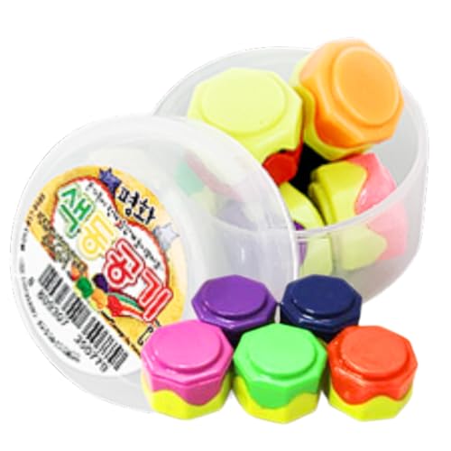 EasyCookAsia Gongi Spiel – Koreanisches Spiel | Offiziell zertifizierte Gongi-Steine | 6 Stück im Paket | Für alle Altersgruppen geeignet von EasyCookAsia