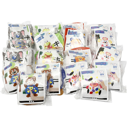 Funny Friends - Sortiment, 18 Set/ 1 Pck von EasyKit