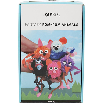 Pompon-Tier, 1 Satz von EasyKit
