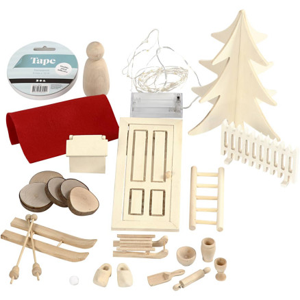 Wichteltür - Bausatz, 1 Set von EasyKit