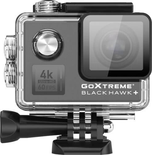 Easypix GoXtreme Black Hawk+ Action Cam Webcam, 4K, Wasserfest von Easypix