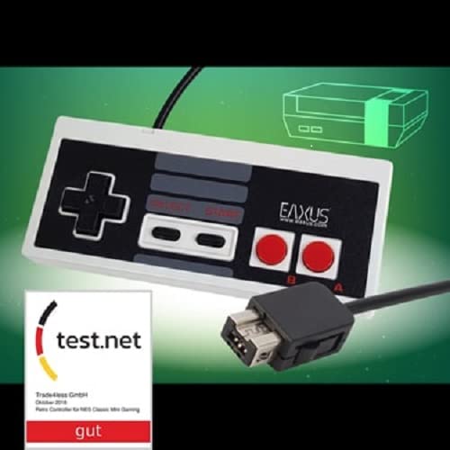Eaxus® Controller Geeignet für Nintendo Classic Mini NES - GamePad für NES Classic von Eaxus