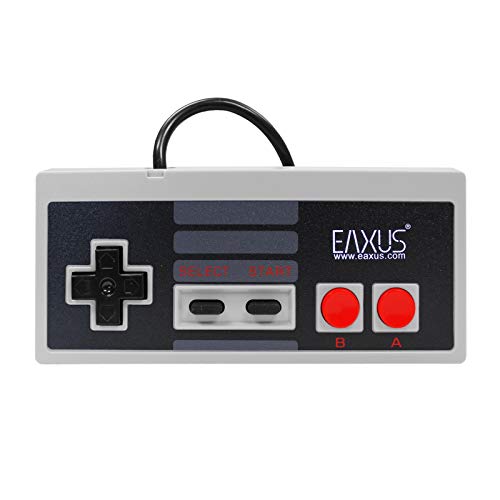 Eaxus® Retro Controller | geeignet für bekannte Spielekonsole Classic Mini | Gamepad von Eaxus