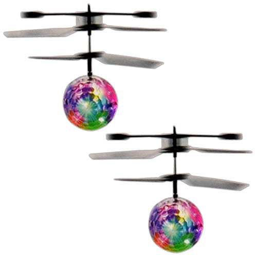 Eaxus 2X Infrarot LED Fliegender Heli Ball IR Sensor Hubschrauber Kugel Mini Heliball Selbstfliegender Kugel Helikopter Leuchtball Helicopter Eaxus 2X Infrarot LED Fliegender Heli Ball IR Sensor Hubschrauber Kugel Mini Heliball Selbstfliegender Kugel Helikopter Leuchtball Helicopter von Eaxus
