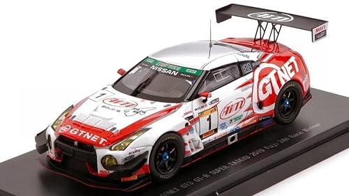 Ebbro Modell im Maßstab kompatibel mit GTNET GT3 GT-R N.1 Super TaiKYU 2019 FUJI 24 H Race WINNER 1:43 EB45676 von Ebbro