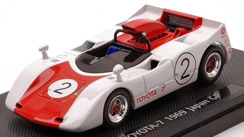 Ebbro Modell im Maßstab kompatibel mit Toyota 7 N.2 Japan GP 1969 1:43 EB44718 von Ebbro