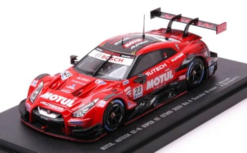 Modell auf der Skala, kompatibel mit Motul Autech GT-R N.23 Super GT500 2020 Suzuki Winner Matsuda-QUINTARELL Ebbro EB45767 von Ebbro