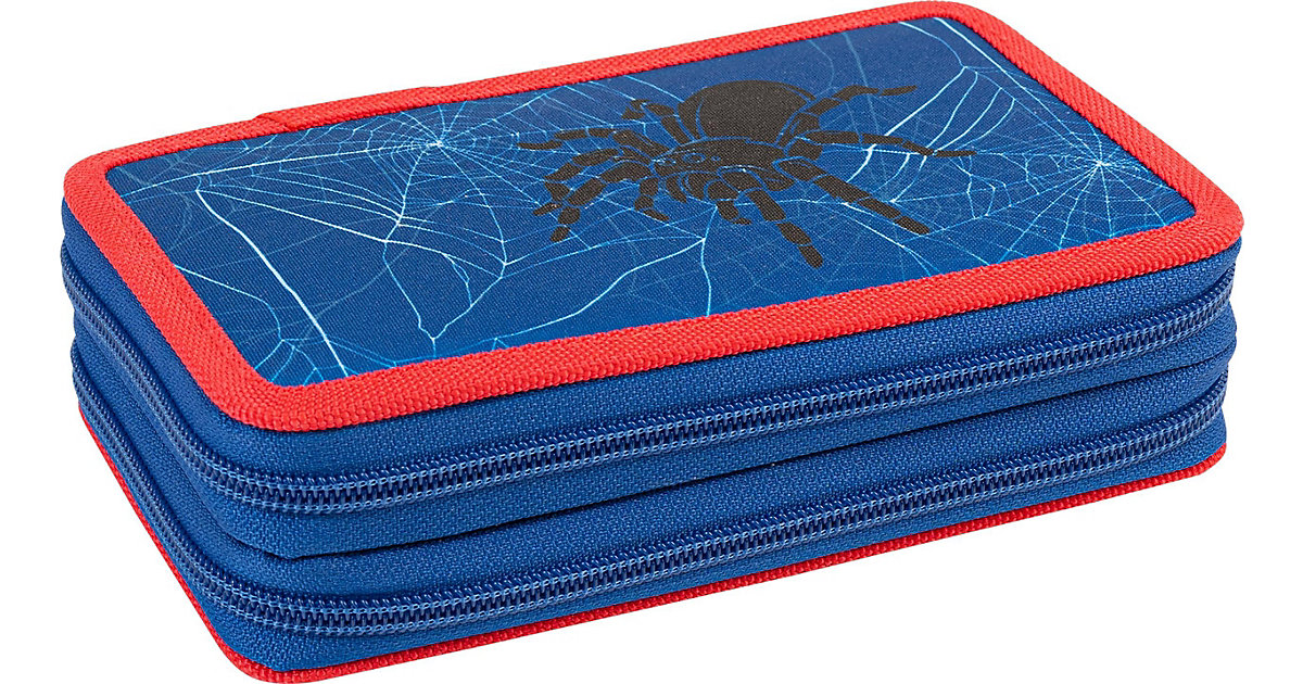 Doppel-Federmäppchen Double Decker Spinne, befüllt, 24-tlg. blau-kombi Doppel-Federmäppchen Double Decker Spinne, befüllt, 24-tlg. blau-kombi von Eberhard Faber