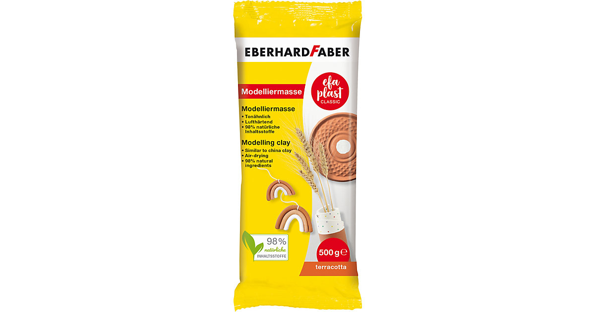 EFA Modelliermasse Plast Classic, 500 g terrakotta EFA Modelliermasse Plast Classic, 500 g terrakotta von Eberhard Faber