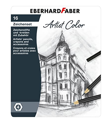 Eberhard Faber 516916 - Zeichenset Artist Color, 16 teilig von Eberhard Faber