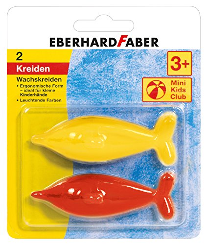 Eberhard Faber 523102 - Wachsmalkreiden in Delfinform, leuchtende Farben, ergonomisch geformt, in zwei Ausführungen erhältlich, für kreativen Malspaß Eberhard Faber 523102 - Wachsmalkreiden in Delfinform, leuchtende Farben, ergonomisch geformt, in zwei Ausführungen erhältlich, für kreativen Malspaß von Eberhard Faber