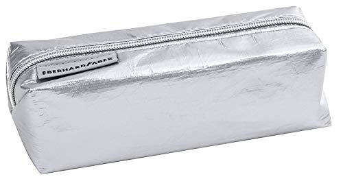 Eberhard Faber 577401 - Schlamperrolle aus abwaschbarem Papier, in silber, mit Reißverschluss, ca. 21 x 8 x 8 cm groß, Schreibtisch-Organizer für Schreibwaren, Zeichen- und Büromaterialien Eberhard Faber 577401 - Schlamperrolle aus abwaschbarem Papier, in silber, mit Reißverschluss, ca. 21 x 8 x 8 cm groß, Schreibtisch-Organizer für Schreibwaren, Zeichen- und Büromaterialien von Eberhard Faber
