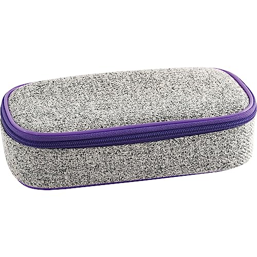Eberhard Faber 577433 - Jumbo Schlamperbox, X-Style, Grau/Violett, Federmäppchen mit Reißverschluss, großem Hauptfach und Innentasche Eberhard Faber 577433 - Jumbo Schlamperbox, X-Style, Grau/Violett, Federmäppchen mit Reißverschluss, großem Hauptfach und Innentasche von Eberhard Faber